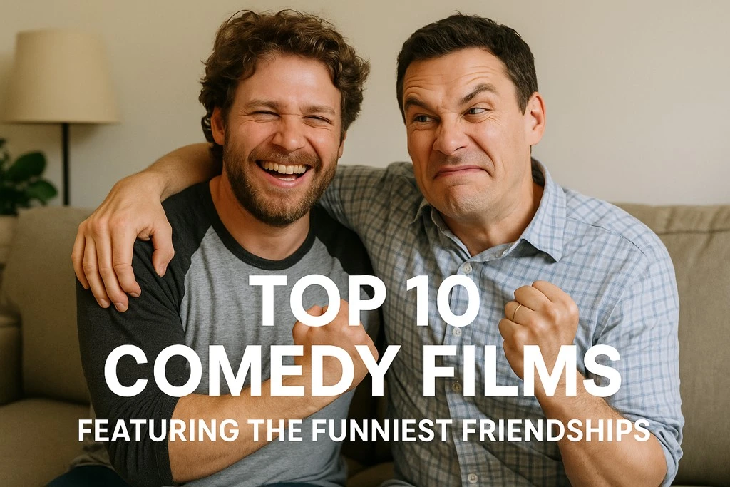 Top 10 Comedy Films Featuring the Funniest Friendships