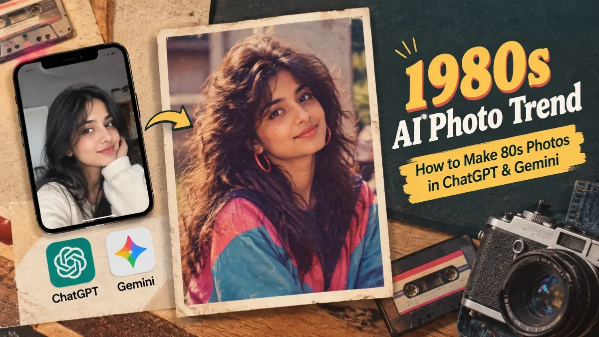 1980s AI Photo Prompt: How to Make 80s Photos in ChatGPT