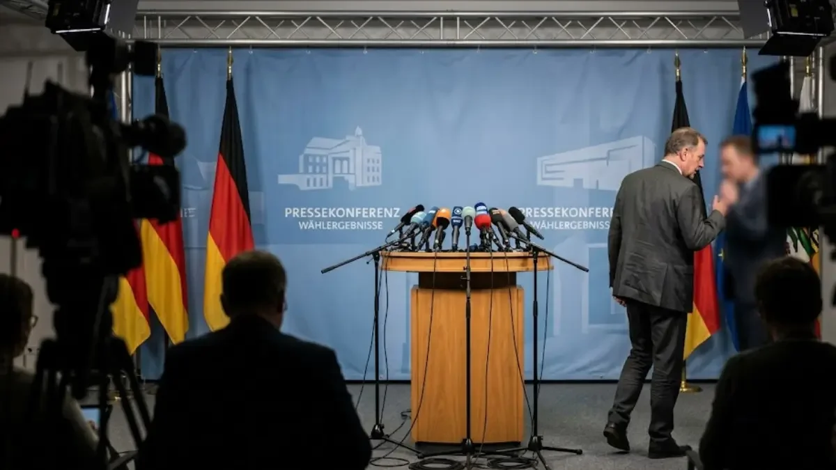 AfD Wins Landslide in German Regional Vote, Short of Majority