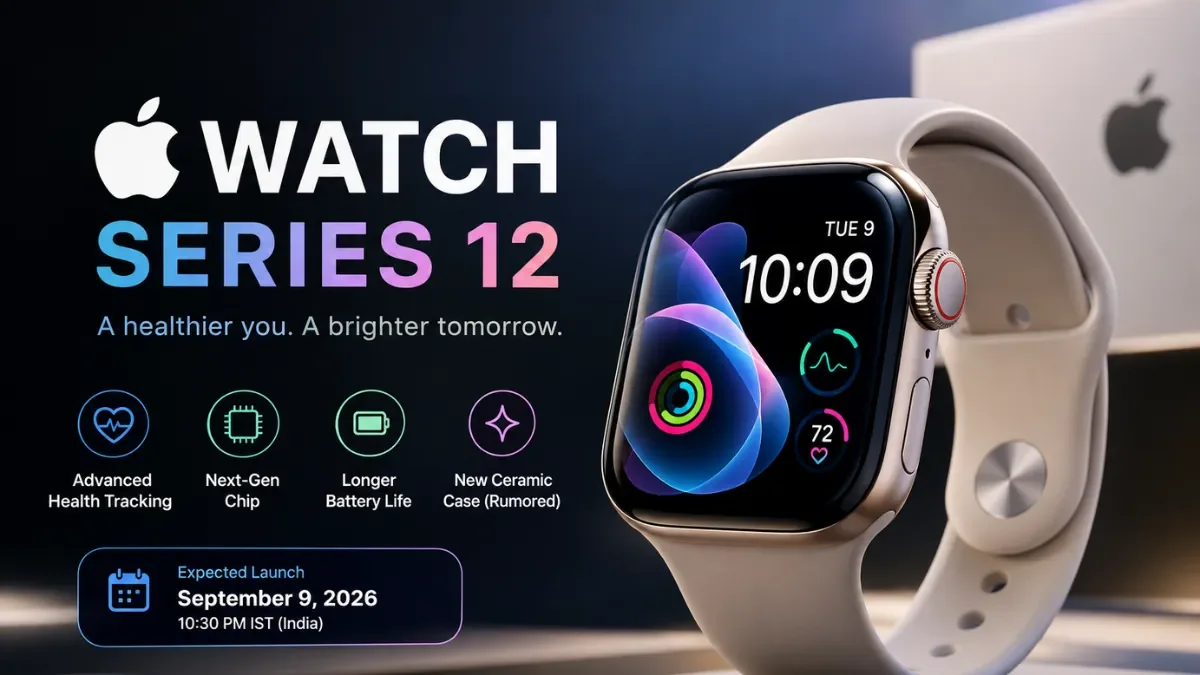 Apple Watch Series 12 News: Launch Date, Price, Features and Latest Updates