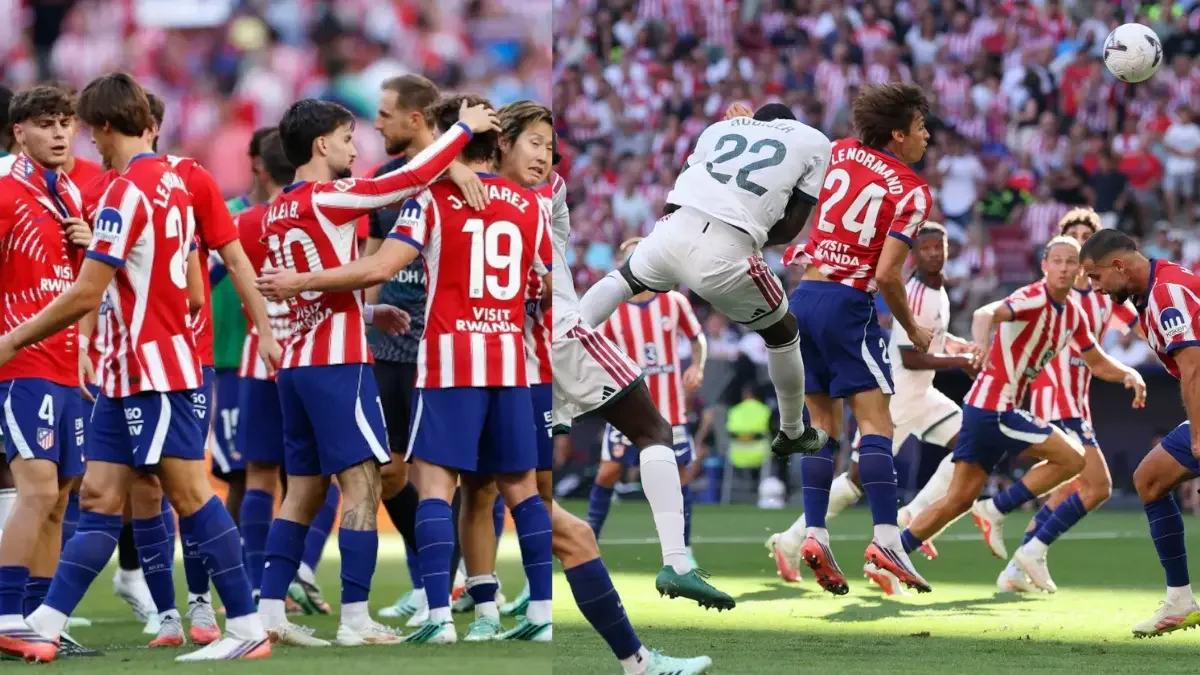 Atlético Madrid Beat Real Madrid 2-1 to Take Second Place in La Liga