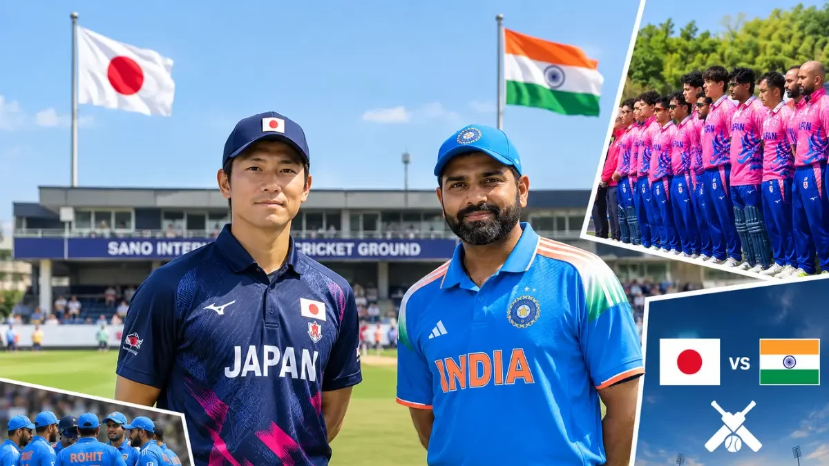 Japan Names Squad for Historic T20I Against India Ahead of Asian Games