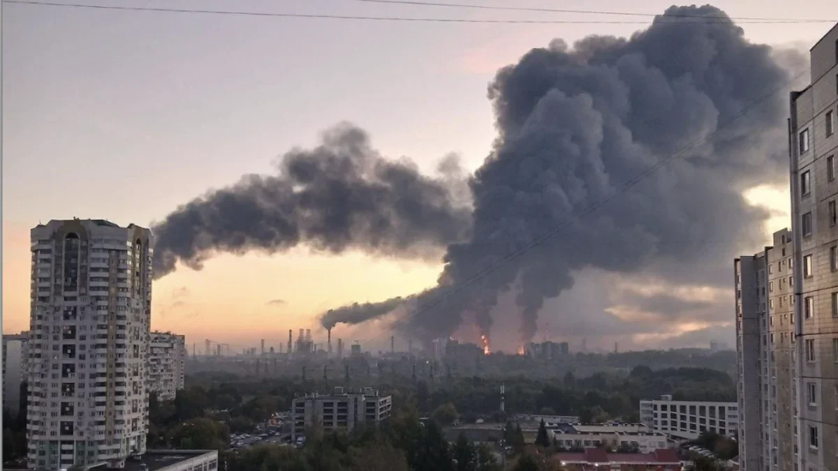 Moscow Hit By Massive Drone Attack, Refinery Damaged