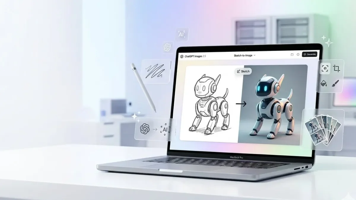 OpenAI Introduces ChatGPT Images 2.5 With New Sketch Feature