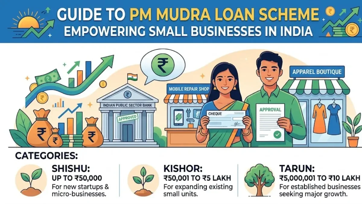 PM Mudra Loan 2026: Eligibility, Document Checklist & How to Apply