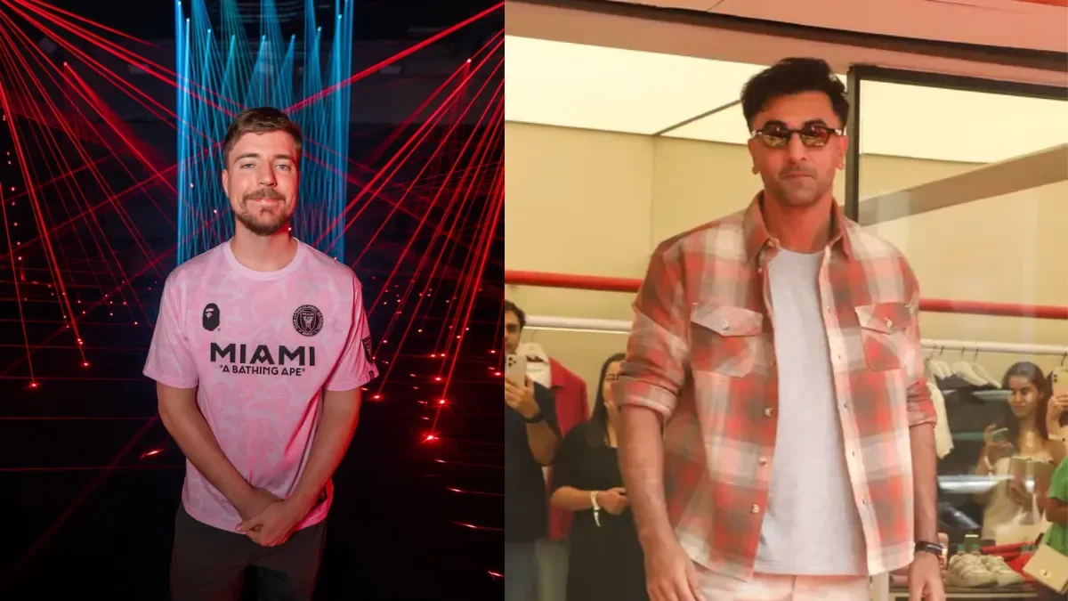 Ranbir Kapoor Asks MrBeast to Chant 'Jai Shree Ram' at Ramayana Event