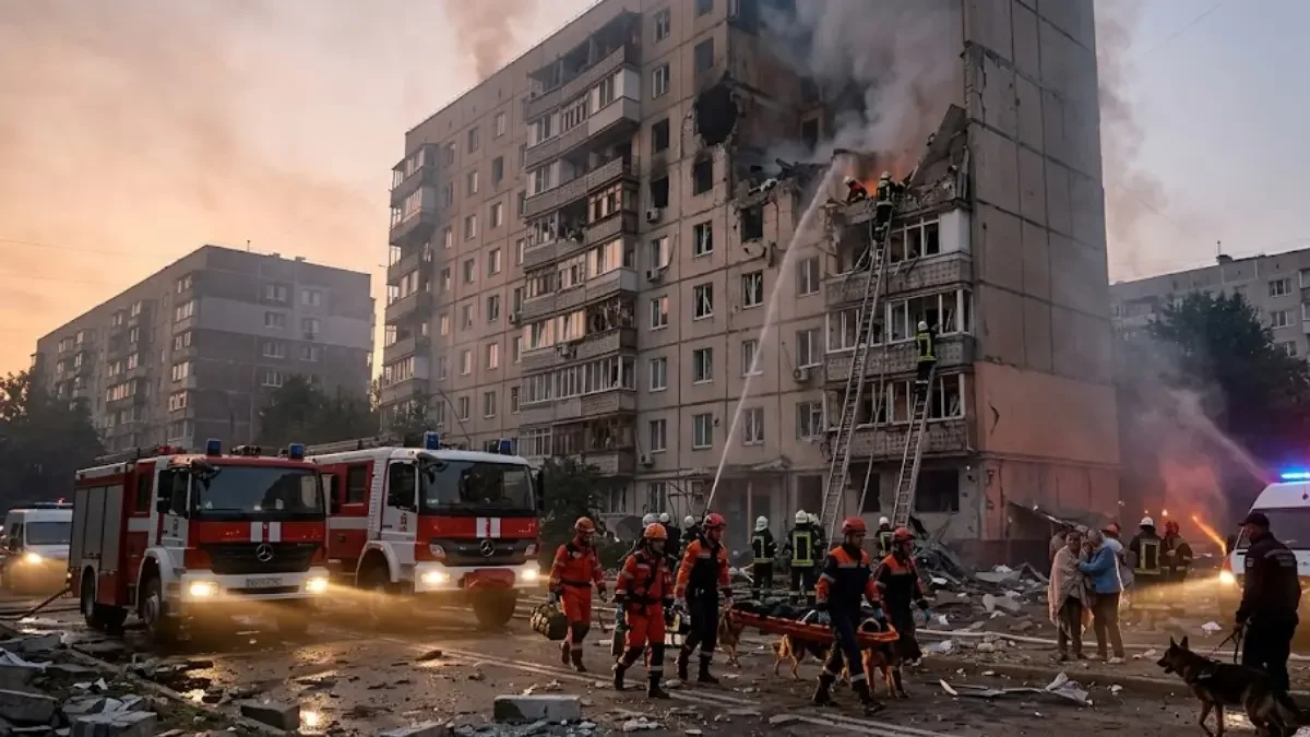 Russia Resumes Attacks on Kyiv, Killing 2 After Temporary Ceasefire Ends