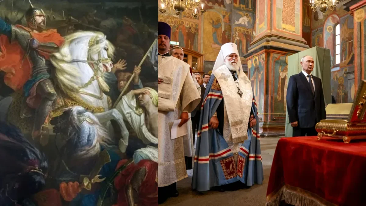 Russia Sends Saint Relics to Front Lines