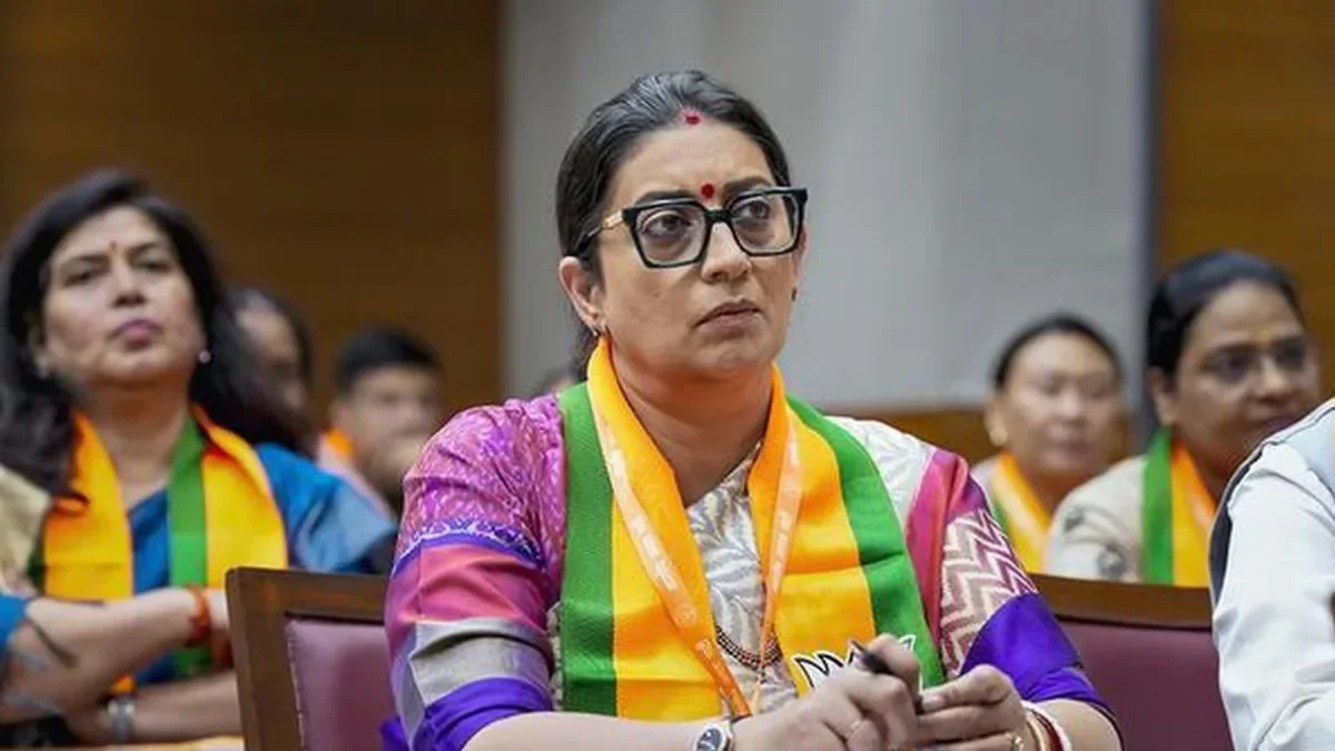 Smriti Irani Questions Congress on Voter Rolls