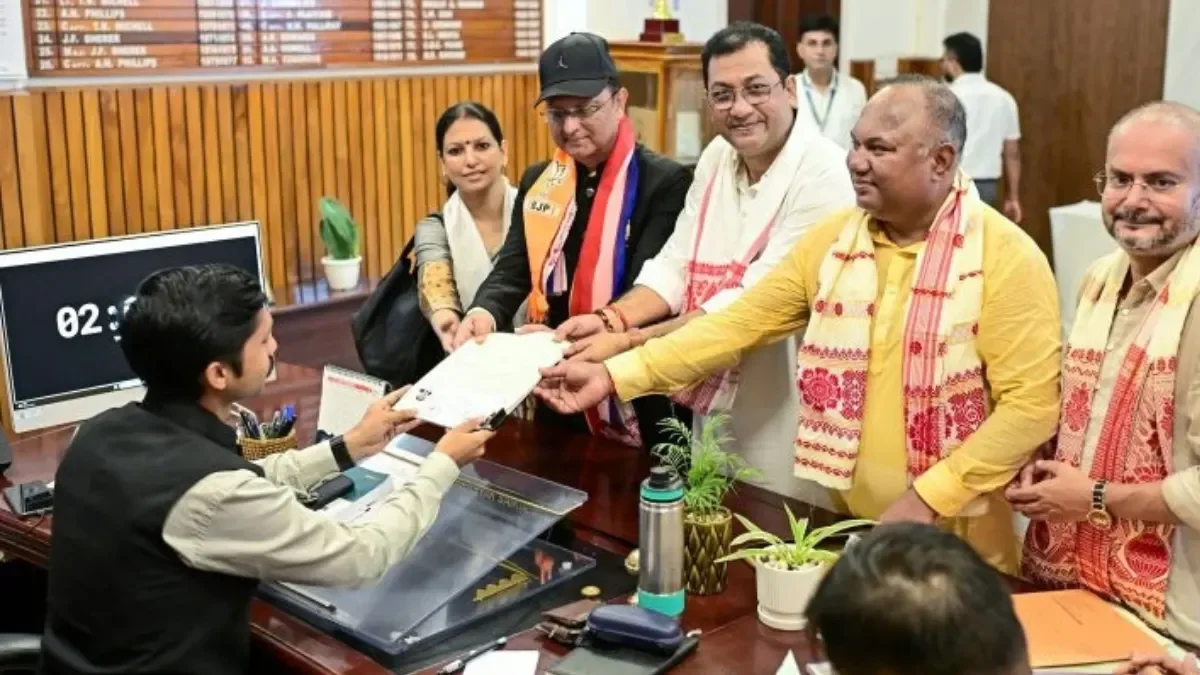 BJP’s Devashish Sharma Leads Nagaon Bypoll
