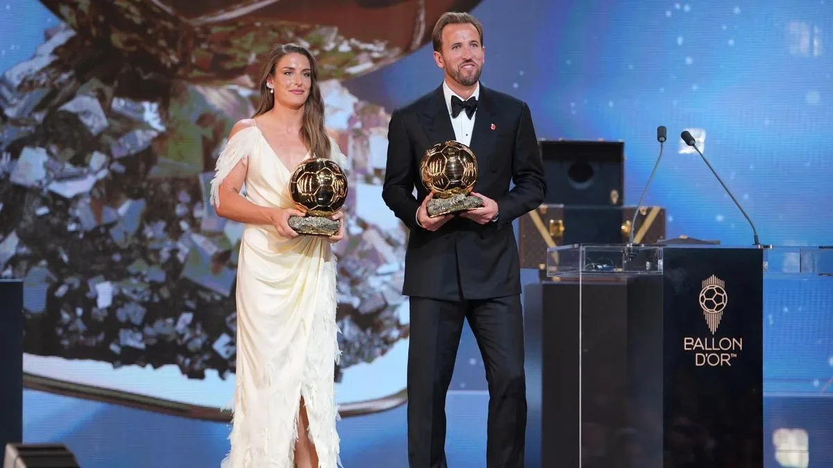 Harry Kane Wins Ballon d'Or; Alexia Putellas Claims Women's Award