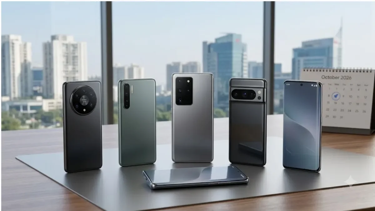 New Smartphones Launching in October 2026 in India: OnePlus, Vivo, OPPO, Xiaomi and More