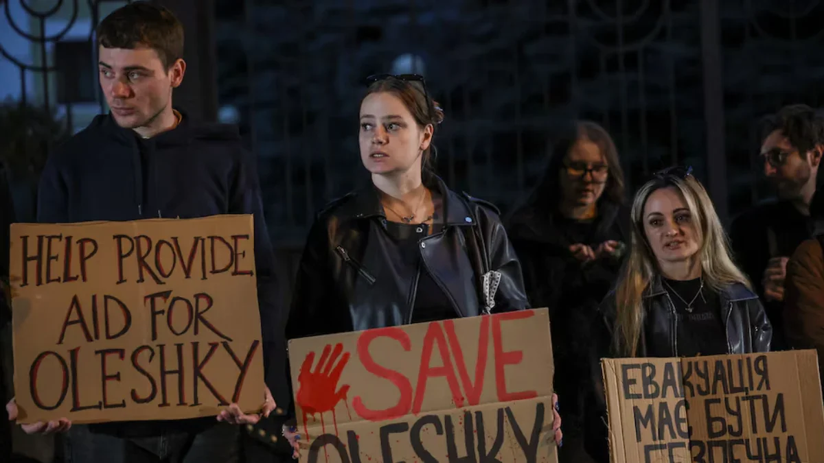 Oleshky's Road of Death: Inside the Fight for Survival