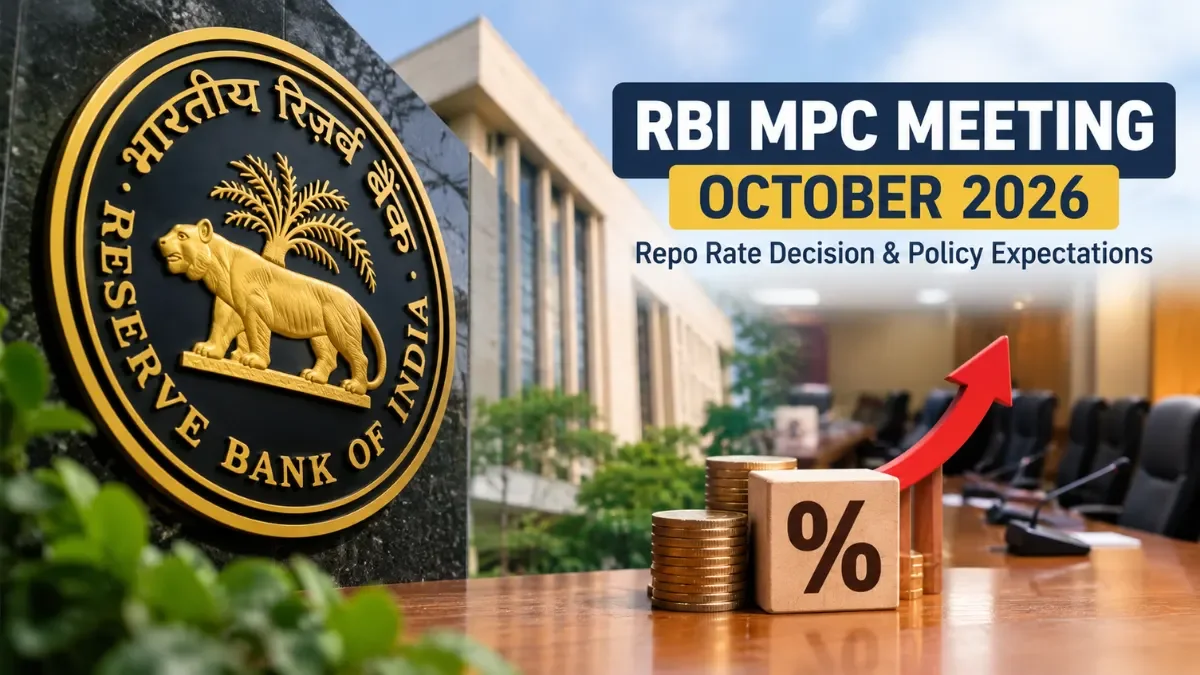 RBI MPC October 2026: Repo Rate Hike in Focus as Policy Meeting Begins