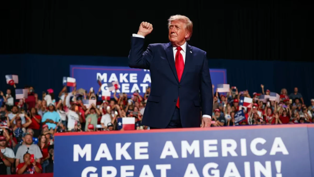 Trump's High-Stakes Texas Rally Amid Paxton Audio Leaks