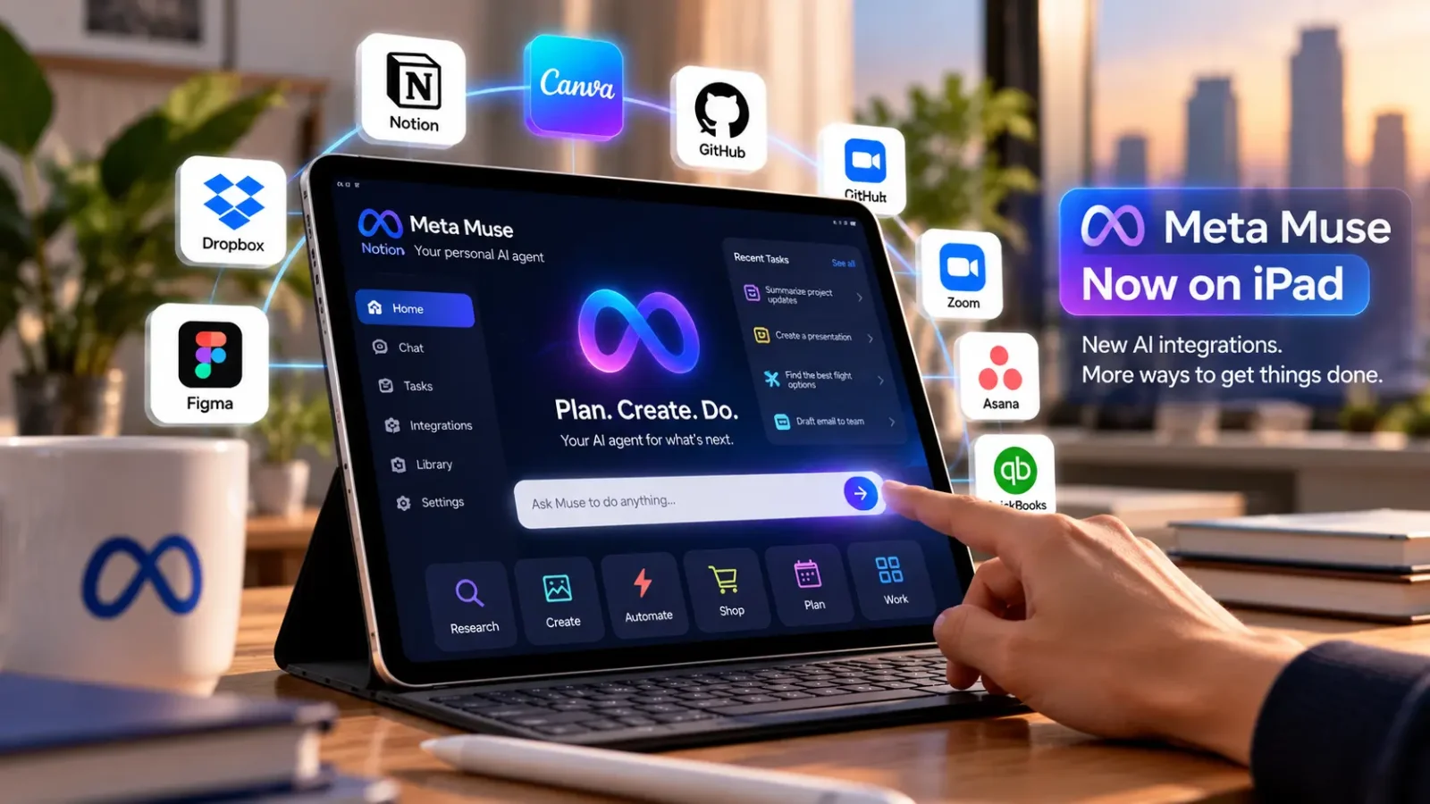 Meta Muse Comes to iPad With New AI Integrations as Meta Expands Its Personal AI Agent
